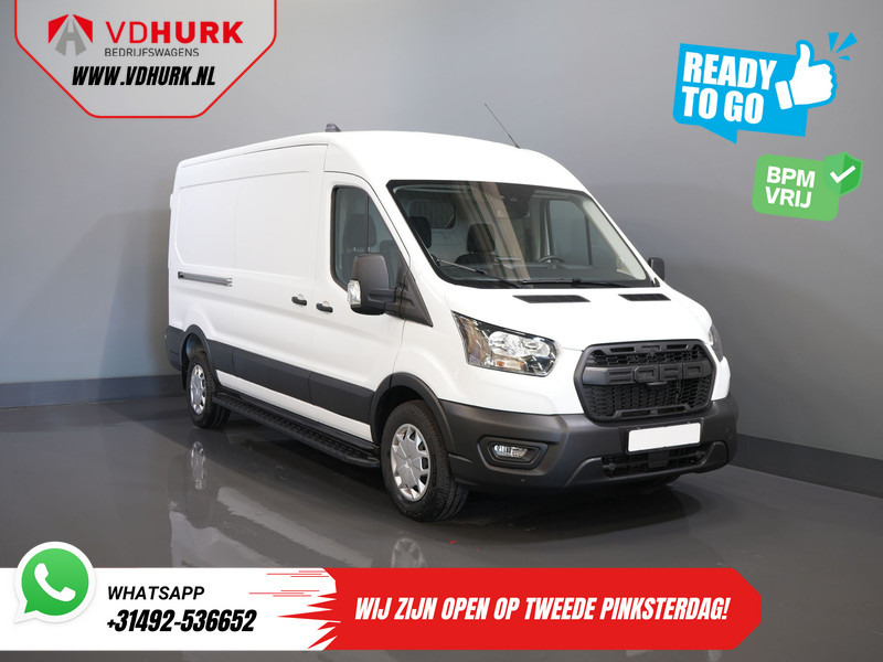 Ford Transit 350 2.0 TDCI 130 pk Aut. L3H2 Trend BPM VRIJ/ Carplay/ Camera/ Cruise/ PDC V+A/ DAB/ Airco - Furgão: foto 1 Ford Transit 350 2.0 TDCI 130 pk Aut. L3H2 Trend BPM VRIJ/ Carplay/ Camera/ Cruise/ PDC V+A/ DAB/ Airco - Furgão: foto 1