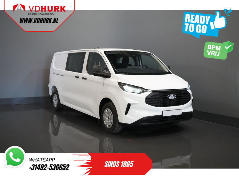 Ford Transit Custom 320 2.0 TDCI 136 pk L2 Trend BPM VRIJ! DC Dubbel Cabine/ 5 jaar/200.000 km Garantie/ Carplay/ Climate/ Camera/ PDC/ Cruise - Furgão compacto, Carrinha cabine dupla: foto 1 Ford Transit Custom 320 2.0 TDCI 136 pk L2 Trend BPM VRIJ! DC Dubbel Cabine/ 5 jaar/200.000 km Garantie/ Carplay/ Climate/ Camera/ PDC/ Cruise - Furgão compacto, Carrinha cabine dupla: foto 1