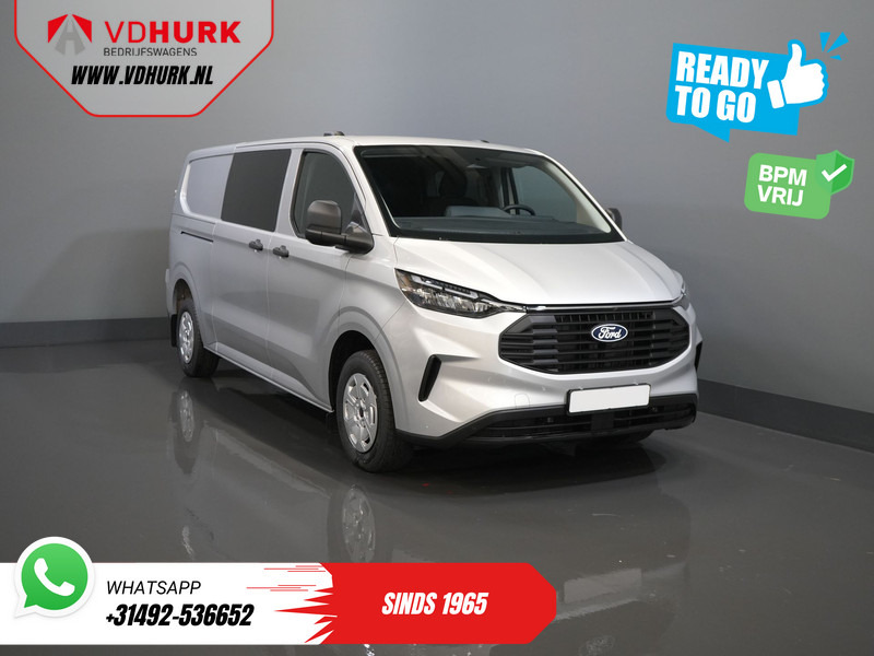 Ford Transit Custom 320 2.0 TDCI 150 pk L2 Trend DC Dubbel Cabine BPM VRIJ! Garantie 5J of 200.000 km/ 2xSchuifdeur/ LED/ Stoelverw./ Virtual Cockpi - Furgão compacto, Carrinha cabine dupla: foto 1 Ford Transit Custom 320 2.0 TDCI 150 pk L2 Trend DC Dubbel Cabine BPM VRIJ! Garantie 5J of 200.000 km/ 2xSchuifdeur/ LED/ Stoelverw./ Virtual Cockpi - Furgão compacto, Carrinha cabine dupla: foto 1