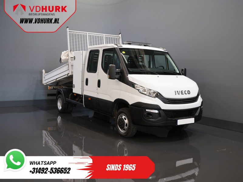 Iveco Daily 35C14D 2.3 140 pk Aut. ZF DC Dubbel Cabine 6 Pers./ Kipper/ Pick Up/ Open Laadbak/ Kieper/ 3.5t Trekverm./ Dubbel Lucht/ Gev.Sto - Carrinha de caixa aberta, Carrinha cabine dupla: foto 1 Iveco Daily 35C14D 2.3 140 pk Aut. ZF DC Dubbel Cabine 6 Pers./ Kipper/ Pick Up/ Open Laadbak/ Kieper/ 3.5t Trekverm./ Dubbel Lucht/ Gev.Sto - Carrinha de caixa aberta, Carrinha cabine dupla: foto 1