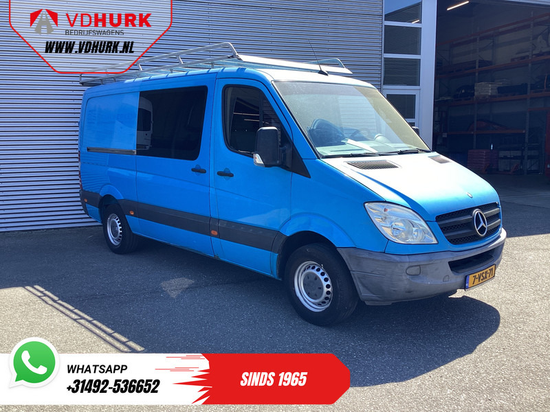 Furgão, Carrinha cabine dupla Mercedes-Benz Sprinter 313 2.2 CDI Aut. L2 DC Dubbel Cabine EXPORT ONLY Airco/ 2.8t Trekverm./ Imperiaal & Trap: foto 1