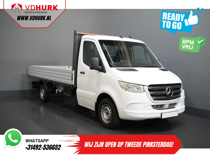 Mercedes-Benz Sprinter 317 CDI Aut. L3 Open laadbak/ 3.5t Trekverm./ MBUX/ 4.3m bak/ Stoelverw./ Cruise/ Trekhaak - Carrinha de caixa aberta: foto 1 Mercedes-Benz Sprinter 317 CDI Aut. L3 Open laadbak/ 3.5t Trekverm./ MBUX/ 4.3m bak/ Stoelverw./ Cruise/ Trekhaak - Carrinha de caixa aberta: foto 1