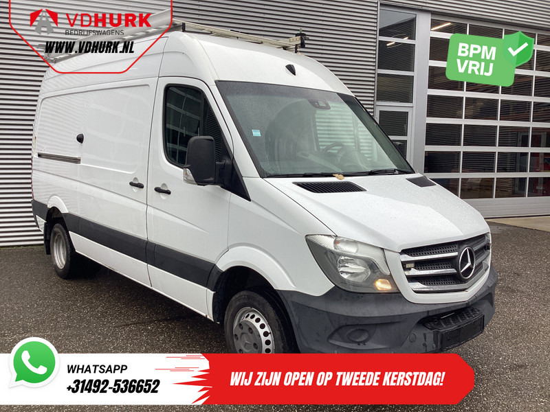 Mercedes-Benz Sprinter 516 2.2 CDI L2H2 EXPORT E6/ Dubbel Lucht/ 3.5t Trekverm./ Imperiaal + Ladder/ Airco/ PDC - Furgão: foto 1 Mercedes-Benz Sprinter 516 2.2 CDI L2H2 EXPORT E6/ Dubbel Lucht/ 3.5t Trekverm./ Imperiaal + Ladder/ Airco/ PDC - Furgão: foto 1