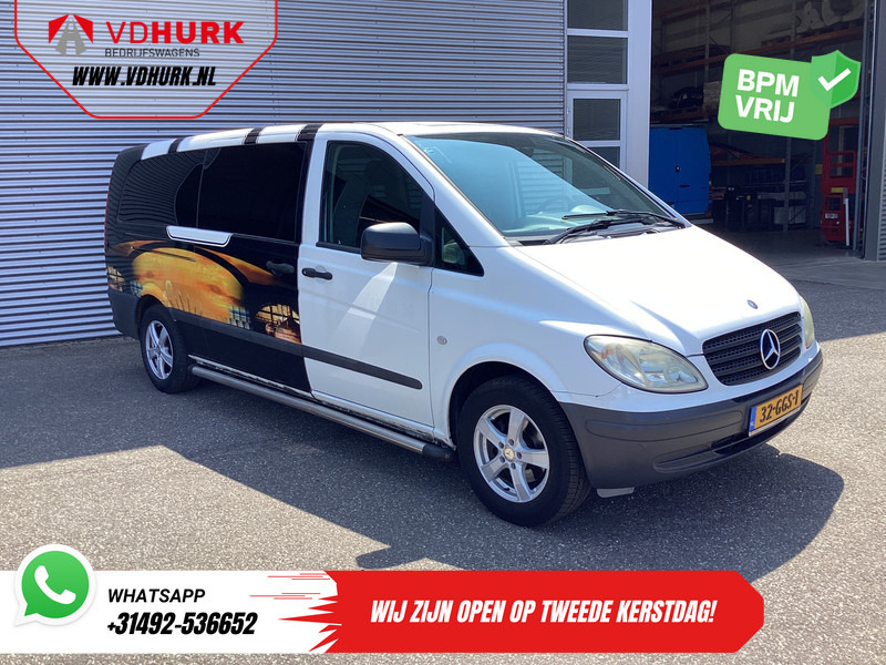 Mercedes-Benz Vito 109 CDI L3 EXPORT ONLY (€7.744,- Incl. BTW/BPM Vrij!) 9 Persoons/ Kombi/ Combi/ 9P/ Sidebars/ Camera/ Trekhaak/ Airco - Minibus, Furgão de passageiros: foto 1 Mercedes-Benz Vito 109 CDI L3 EXPORT ONLY (€7.744,- Incl. BTW/BPM Vrij!) 9 Persoons/ Kombi/ Combi/ 9P/ Sidebars/ Camera/ Trekhaak/ Airco - Minibus, Furgão de passageiros: foto 1