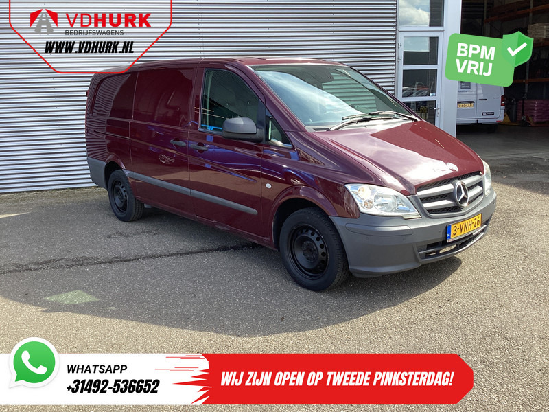 Mercedes-Benz Vito 113 CDI L2 EXPORT ONLY APK 2-2026/ PDC/ Cruise/ Trekhaak/ Airco - Furgão compacto: foto 1 Mercedes-Benz Vito 113 CDI L2 EXPORT ONLY APK 2-2026/ PDC/ Cruise/ Trekhaak/ Airco - Furgão compacto: foto 1