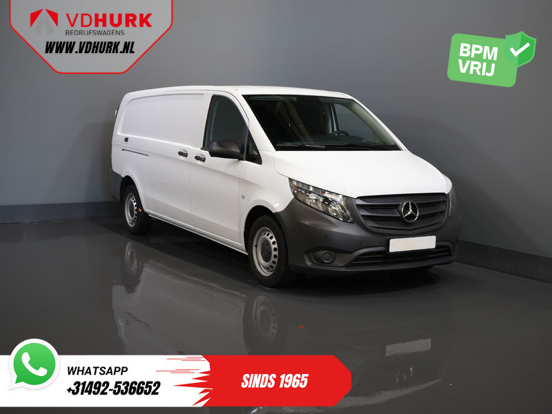 Mercedes-Benz Vito 116 CDI Aut. L3 XL BPM VRIJ! Carplay/ Stoelverw./ 270Gr. Deuren/ Cruise/ Airco/ Navi/ Camera/ PDC - Furgão compacto: foto 1 Mercedes-Benz Vito 116 CDI Aut. L3 XL BPM VRIJ! Carplay/ Stoelverw./ 270Gr. Deuren/ Cruise/ Airco/ Navi/ Camera/ PDC - Furgão compacto: foto 1