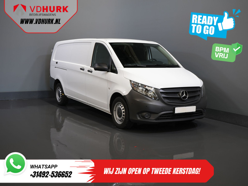 Mercedes-Benz Vito 116 CDI Aut. L3 XL BPM VRIJ! Carplay/ Stoelverw./ 270Gr. Deuren/ Cruise/ Airco/ Navi/ Camera/ PDC - Furgão compacto: foto 1 Mercedes-Benz Vito 116 CDI Aut. L3 XL BPM VRIJ! Carplay/ Stoelverw./ 270Gr. Deuren/ Cruise/ Airco/ Navi/ Camera/ PDC - Furgão compacto: foto 1