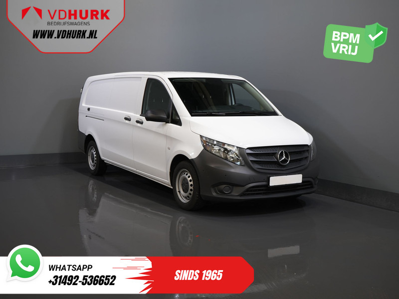Mercedes-Benz Vito 116 CDI Aut. L3 XL BPM VRIJ! Carplay/ Stoelverw./ 270gr deuren/ Cruise/ Airco/ Navi/ Camera/ PDC - Furgão: foto 1 Mercedes-Benz Vito 116 CDI Aut. L3 XL BPM VRIJ! Carplay/ Stoelverw./ 270gr deuren/ Cruise/ Airco/ Navi/ Camera/ PDC - Furgão: foto 1
