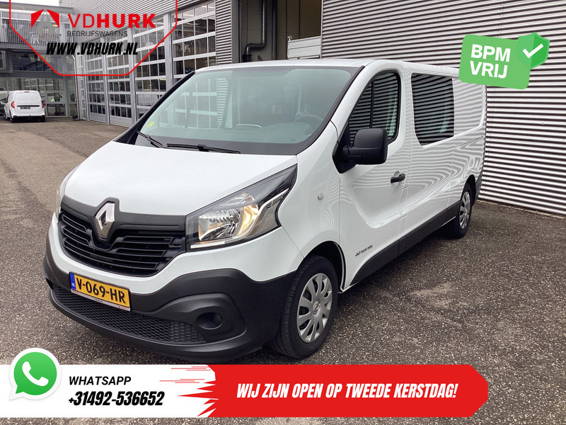 Furgão compacto, Carrinha cabine dupla Renault Trafic 1.6 dCi 125 pk E6 L2 DC Dubbel Cabine BPM VRIJ NL Auto/ Camera/ Cruise/ Navi/ Airco/ Trekhaak: foto 7 Furgão compacto, Carrinha cabine dupla Renault Trafic 1.6 dCi 125 pk E6 L2 DC Dubbel Cabine BPM VRIJ NL Auto/ Camera/ Cruise/ Navi/ Airco/ Trekhaak: foto 7
