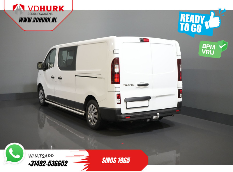 Renault Trafic 2.0 dCi 120 pk L2 DC Dubbel Cabine BPM VRIJ! Ready2Go LED/ 2x schuifdeur/ Sidebars/ Carplay/ Climate/ Camera/ PDC/ Cruise/ Trekh - Furgão compacto, Carrinha cabine dupla: foto 2 Renault Trafic 2.0 dCi 120 pk L2 DC Dubbel Cabine BPM VRIJ! Ready2Go LED/ 2x schuifdeur/ Sidebars/ Carplay/ Climate/ Camera/ PDC/ Cruise/ Trekh - Furgão compacto, Carrinha cabine dupla: foto 2