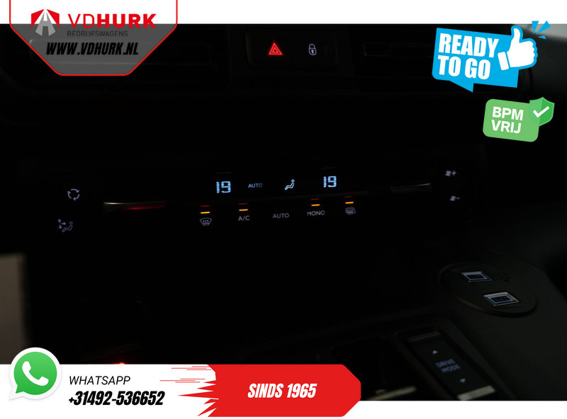 Furgão compacto Toyota PROACE CITY 1.5 130 pk Aut. L2 BPM VRIJ! LED/ Virtual Cockpit/ 3 pers./ Carplay/ Camera/ Climate/ PDC/ Cruise: foto 18