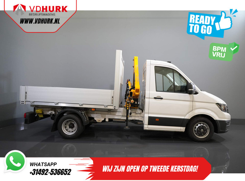 Veículo comercial Volkswagen Crafter 50 165 pk Effer 352S Kraan/ Crane/ Kran/ Autokran/ PTO/ Open laadbak/ Dubbel Lucht: foto 10
