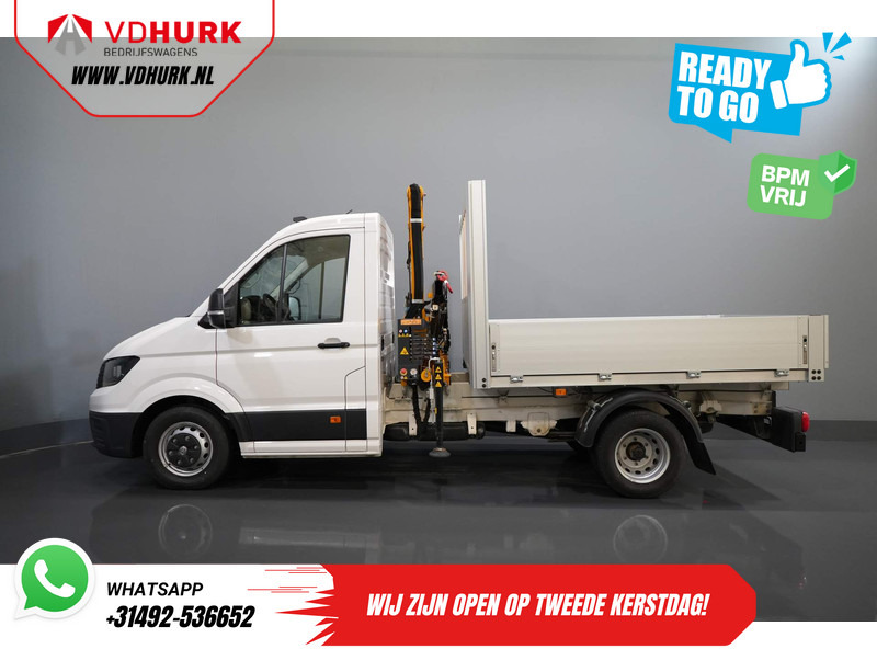 Veículo comercial Volkswagen Crafter 50 165 pk Effer 352S Kraan/ Crane/ Kran/ Autokran/ PTO/ Open laadbak/ Dubbel Lucht: foto 9