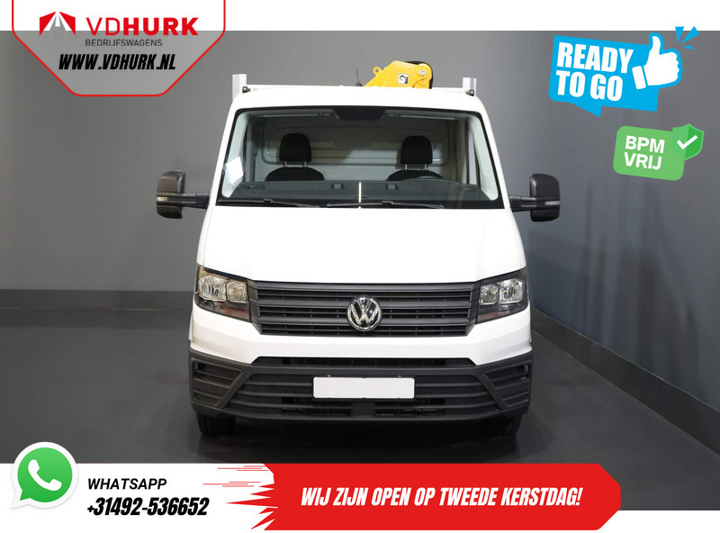 Veículo comercial Volkswagen Crafter 50 165 pk Effer 352S Kraan/ Crane/ Kran/ Autokran/ PTO/ Open laadbak/ Dubbel Lucht: foto 7