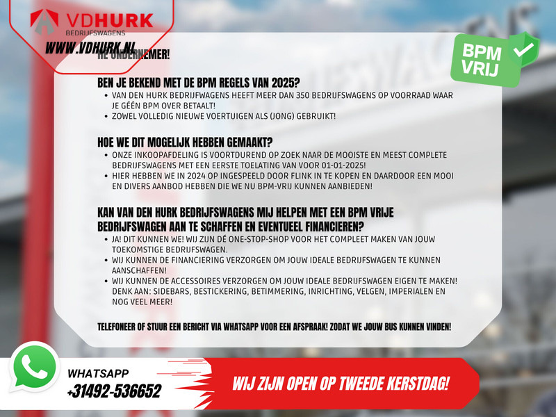 Volkswagen Caddy 2.0 TDI 100 pk DSG Aut. BPM VRIJ! Edition 35 Carplay/ Stoelverw./ Standkachel/ Cruise/ Airco/ PDC/ LMV/ Dakdragers/ Trekhaak/ In - Furgão: foto 3 Volkswagen Caddy 2.0 TDI 100 pk DSG Aut. BPM VRIJ! Edition 35 Carplay/ Stoelverw./ Standkachel/ Cruise/ Airco/ PDC/ LMV/ Dakdragers/ Trekhaak/ In - Furgão: foto 3