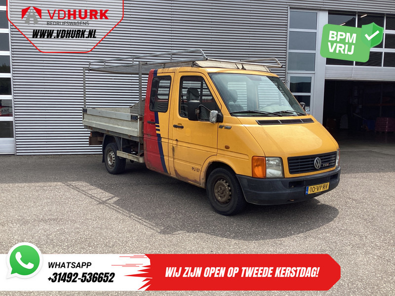Volkswagen Lt 35 2.8 TDI 130 pk L3 DC Dubbel Cabine EXPORT ONLY Open laadbak 2.8t Trekverm./ 6 persoons/ Imperiaal/ Trekhaak/ 210x194x40 - Carrinha de caixa aberta, Carrinha cabine dupla: foto 1 Volkswagen Lt 35 2.8 TDI 130 pk L3 DC Dubbel Cabine EXPORT ONLY Open laadbak 2.8t Trekverm./ 6 persoons/ Imperiaal/ Trekhaak/ 210x194x40 - Carrinha de caixa aberta, Carrinha cabine dupla: foto 1