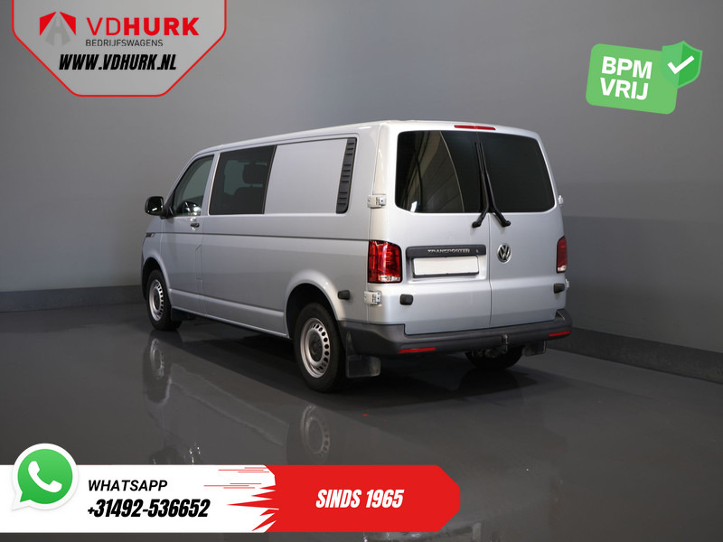 Volkswagen Transporter T6.1 2.0 TDI 150 pk DSG Aut. L2 DC BPM VRIJ! Dubbel Cabine 6 Pers./ Lage KM!/ Adapt.Cruise/ 270Gr. Deuren/ Navi/ Carplay/ Trekha - Furgão, Carrinha cabine dupla: foto 2 Volkswagen Transporter T6.1 2.0 TDI 150 pk DSG Aut. L2 DC BPM VRIJ! Dubbel Cabine 6 Pers./ Lage KM!/ Adapt.Cruise/ 270Gr. Deuren/ Navi/ Carplay/ Trekha - Furgão, Carrinha cabine dupla: foto 2