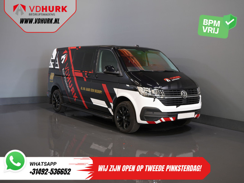 Volkswagen Transporter T6.1 2.0 TDI 150 pk DSG Aut. L2 DC Dubbel Cabine (DEMO) BPM VRIJ! Adapt. Cruise/ 2.5t Trekhaak/ NAVI/ Carplay/ PDC/ LMV/ Airco - Furgão compacto, Carrinha cabine dupla: foto 1 Volkswagen Transporter T6.1 2.0 TDI 150 pk DSG Aut. L2 DC Dubbel Cabine (DEMO) BPM VRIJ! Adapt. Cruise/ 2.5t Trekhaak/ NAVI/ Carplay/ PDC/ LMV/ Airco - Furgão compacto, Carrinha cabine dupla: foto 1