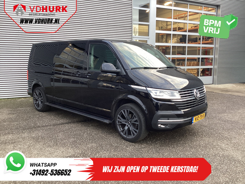 Volkswagen Transporter T6.1 2.0 TDI 150 pk DSG Aut. L2 DC Dubbel Cabine LED/ 20" LMV/ Elek. Schuifdeur/ Alpine/ Leder/ Climate/ Cruise/ Camera/ Trekhaa - Furgão compacto, Carrinha cabine dupla: foto 1 Volkswagen Transporter T6.1 2.0 TDI 150 pk DSG Aut. L2 DC Dubbel Cabine LED/ 20" LMV/ Elek. Schuifdeur/ Alpine/ Leder/ Climate/ Cruise/ Camera/ Trekhaa - Furgão compacto, Carrinha cabine dupla: foto 1