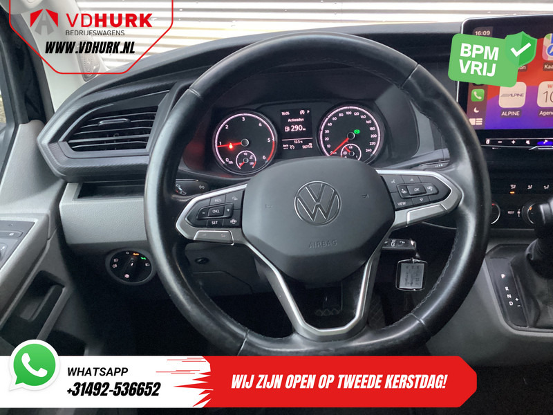 Furgão compacto, Carrinha cabine dupla Volkswagen Transporter T6.1 2.0 TDI 150 pk DSG Aut. L2 DC Dubbel Cabine LED/ 20" LMV/ Elek. Schuifdeur/ Alpine/ Leder/ Climate/ Cruise/ Camera/ Trekhaa: foto 14 Furgão compacto, Carrinha cabine dupla Volkswagen Transporter T6.1 2.0 TDI 150 pk DSG Aut. L2 DC Dubbel Cabine LED/ 20" LMV/ Elek. Schuifdeur/ Alpine/ Leder/ Climate/ Cruise/ Camera/ Trekhaa: foto 14