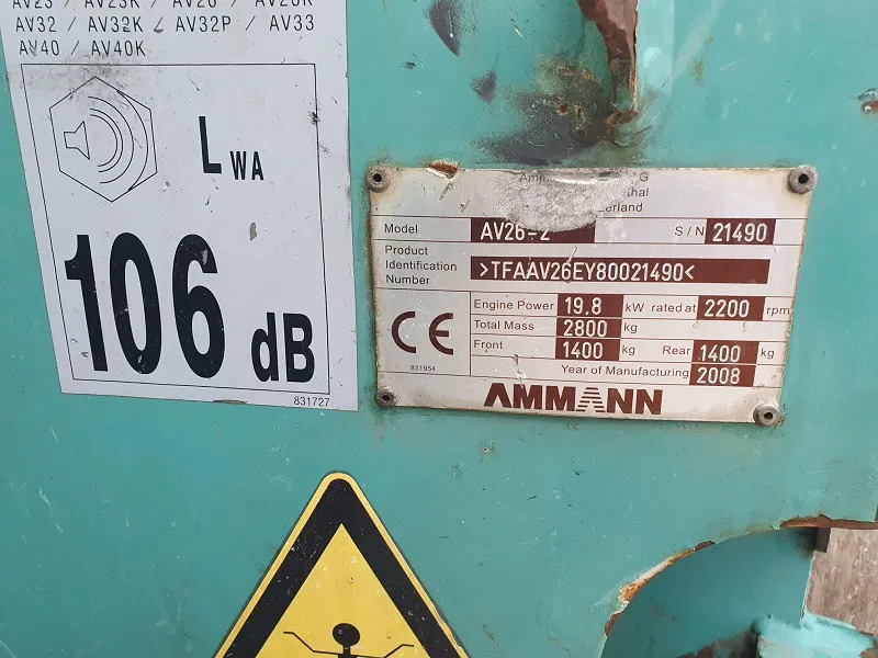 Ammann Ammann AV 26.2 - Rolo: foto 5 Ammann Ammann AV 26.2 - Rolo: foto 5