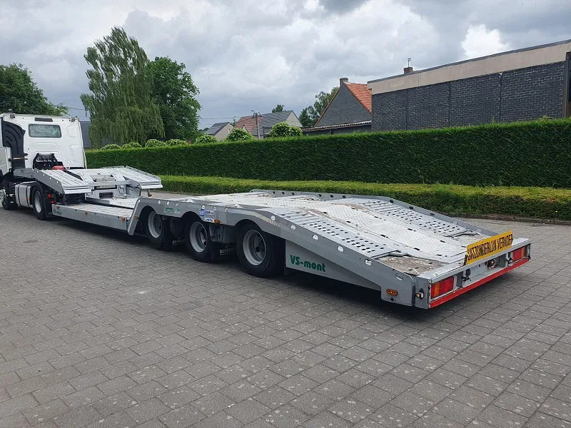 Semi-reboque transporte de veículos VS MONT VSAT02  -Belgische Trailer - Truck transporter: foto 13