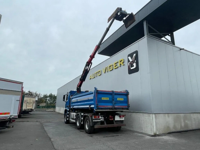 Camião basculante, Camião grua Mercedes-Benz Arocs 3342 *6x6*meegestuurd as*2zijdige kipper*Airco*Bluetooth: foto 14