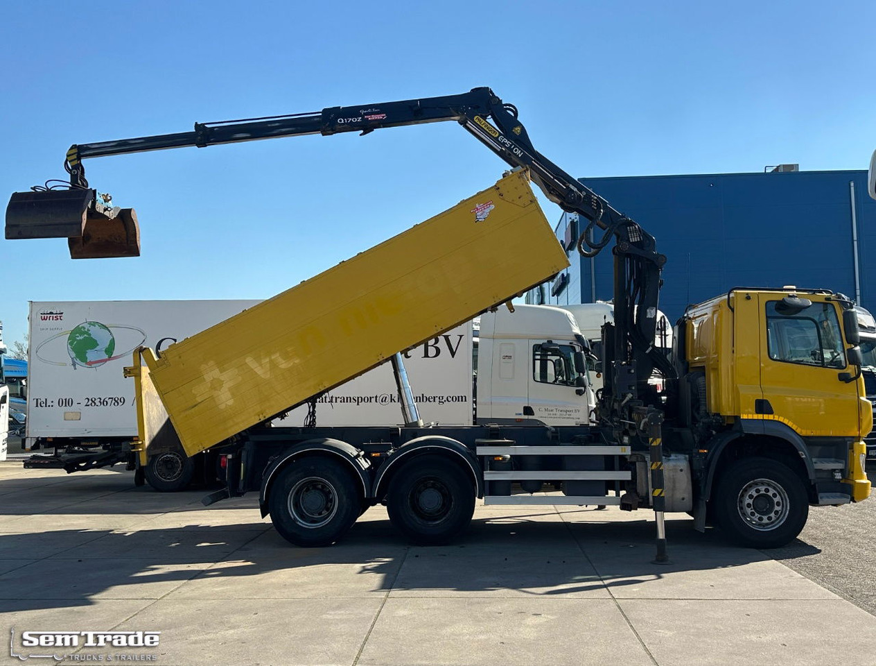 DAF CF 410 FAT 6X4 188.000 KM Palfinger 17 TON/Meter Kraan 2 Zijdige Ruizeveld K - Camião grua: foto 4 DAF CF 410 FAT 6X4 188.000 KM Palfinger 17 TON/Meter Kraan 2 Zijdige Ruizeveld K - Camião grua: foto 4