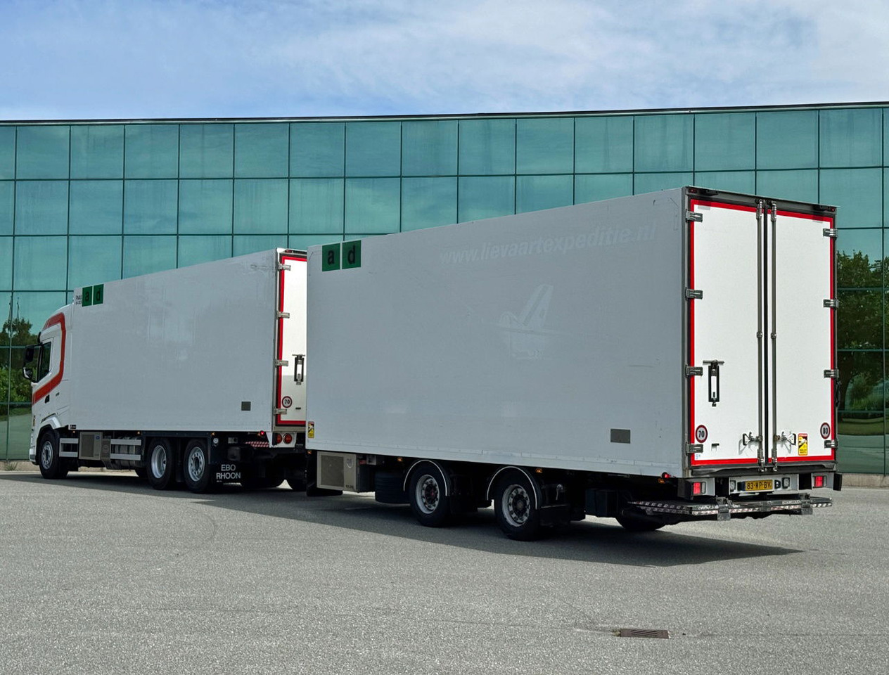 DAF XF 480 FAR Frigo Combi 50 CC 2x Lift Carrier TRS Iceland TOP Condition NL Combi - Camião frigorífico: foto 3 DAF XF 480 FAR Frigo Combi 50 CC 2x Lift Carrier TRS Iceland TOP Condition NL Combi - Camião frigorífico: foto 3