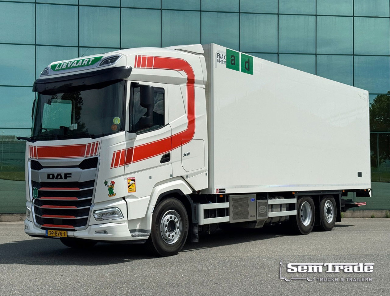 DAF XG 480 FAR 475.000 KM Carrier TRS Iceland 815 x 250 x 275 CM Inside Tail Lift NL Truck - Camião frigorífico: foto 1 DAF XG 480 FAR 475.000 KM Carrier TRS Iceland 815 x 250 x 275 CM Inside Tail Lift NL Truck - Camião frigorífico: foto 1