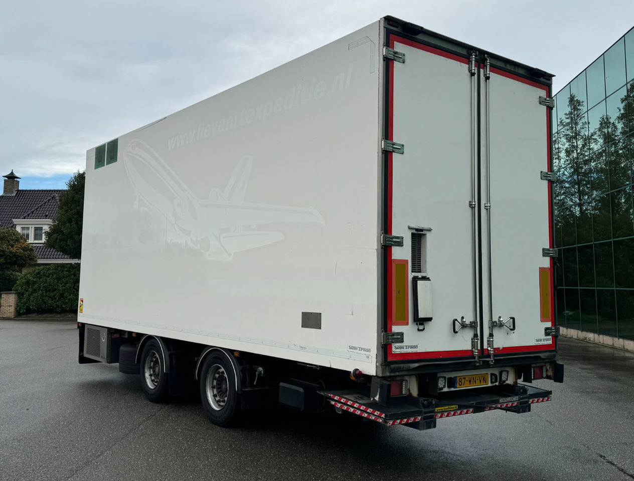 DRACO MZS 218 Wipkar 750 x 250 x 290 CM Inside Tail Lift 2021 TRS Iceland TOP Condition NL Trailertrailer - Reboque furgão: foto 3 DRACO MZS 218 Wipkar 750 x 250 x 290 CM Inside Tail Lift 2021 TRS Iceland TOP Condition NL Trailertrailer - Reboque furgão: foto 3