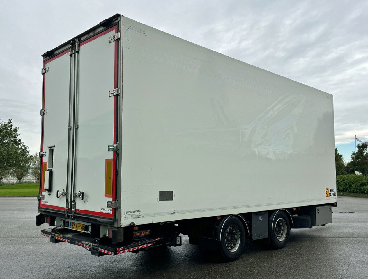 DRACO MZS 218 Wipkar 750 x 250 x 290 CM Inside Tail Lift 2021 TRS Iceland TOP Condition NL Trailertrailer - Reboque furgão: foto 5 DRACO MZS 218 Wipkar 750 x 250 x 290 CM Inside Tail Lift 2021 TRS Iceland TOP Condition NL Trailertrailer - Reboque furgão: foto 5