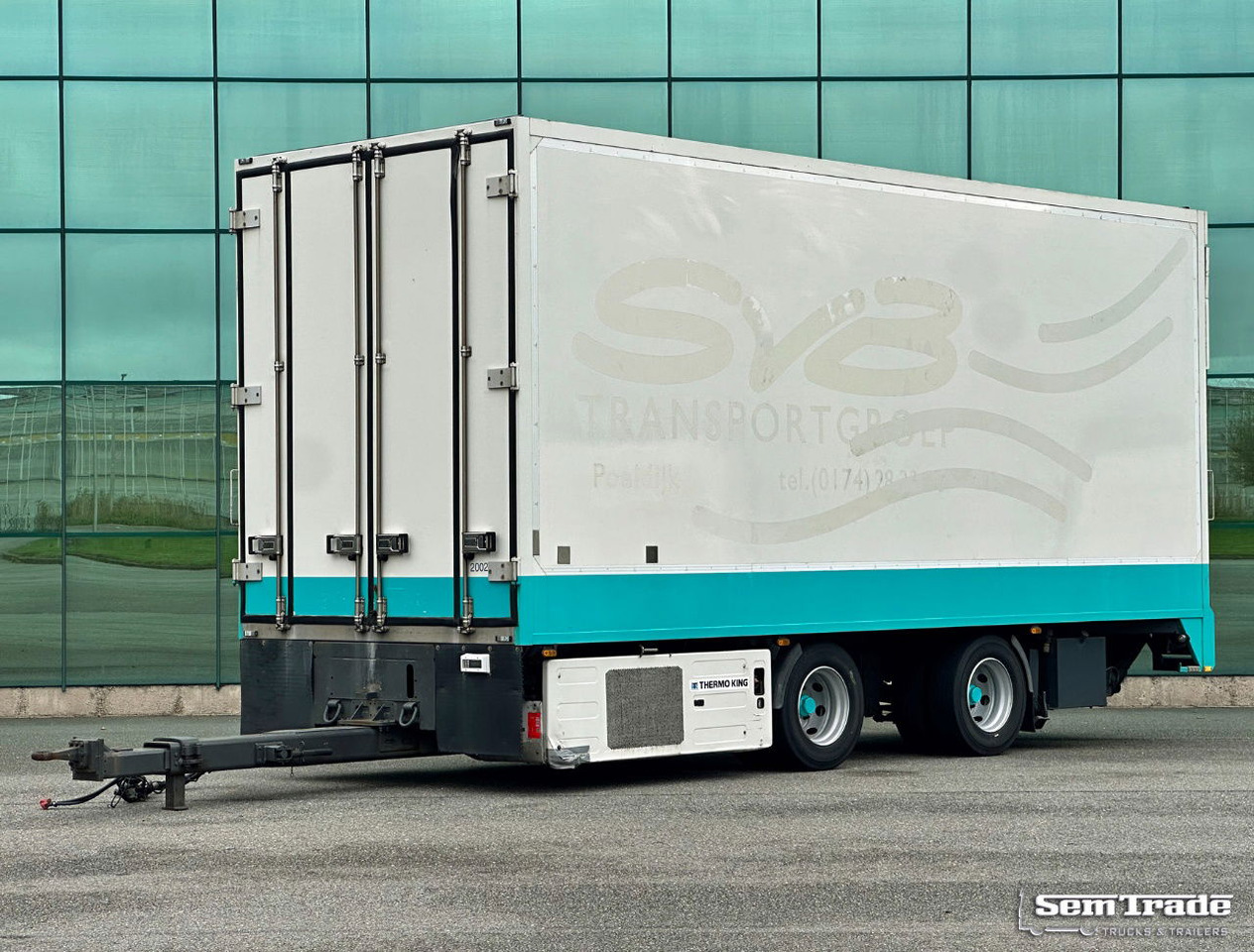 Diversen Heiwo HWA 20MZ Thermo King 3000 KG. Tail Lift Front Doors TOP Condition - Reboque frigorífico: foto 1 Diversen Heiwo HWA 20MZ Thermo King 3000 KG. Tail Lift Front Doors TOP Condition - Reboque frigorífico: foto 1