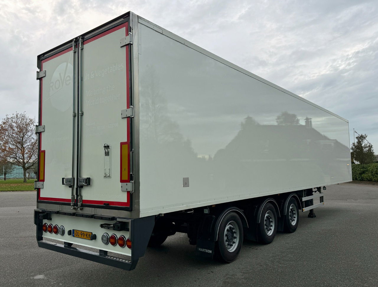 HTF 3-AS Heiwo 1345 x 250 x 265 CM Stuuras Tridec Super Staat NL Trailer - Semi-reboque frigorífico: foto 5 HTF 3-AS Heiwo 1345 x 250 x 265 CM Stuuras Tridec Super Staat NL Trailer - Semi-reboque frigorífico: foto 5