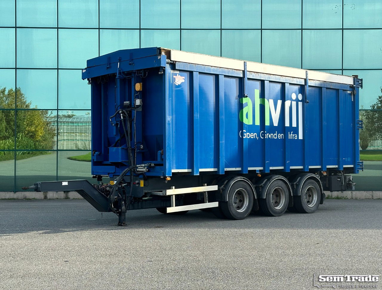 LAG M-3-24 + Piet Ruizeveld DS Lift Axle 72.000 KM Super Condition - Reboque basculante agrícola: foto 1 LAG M-3-24 + Piet Ruizeveld DS Lift Axle 72.000 KM Super Condition - Reboque basculante agrícola: foto 1