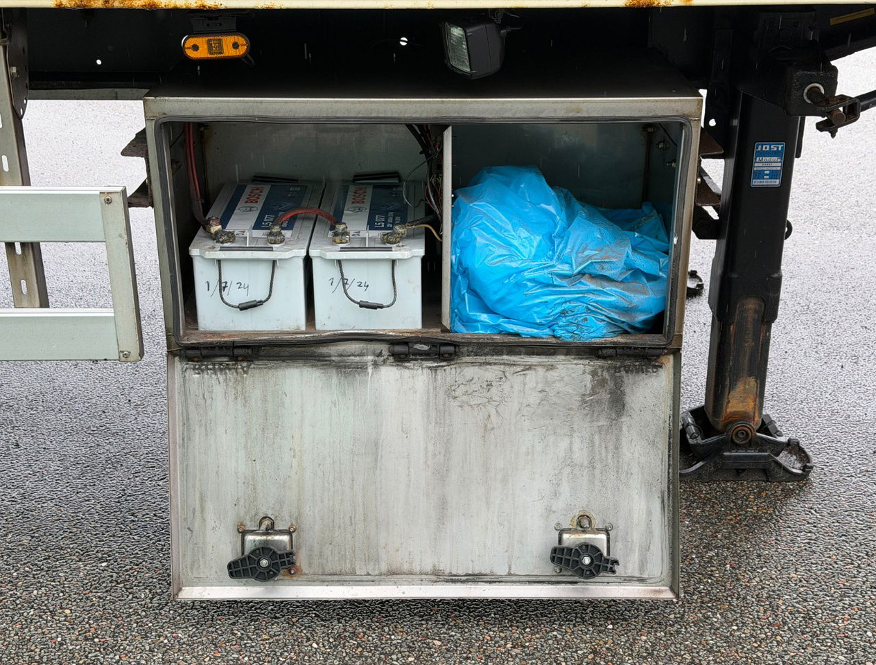 Semi-reboque furgão Pacton TBD 122 Tail Lift Steering Axle 1075x250x230 Inside NL City Trailer Nieuwe APK NEW TUV: foto 10