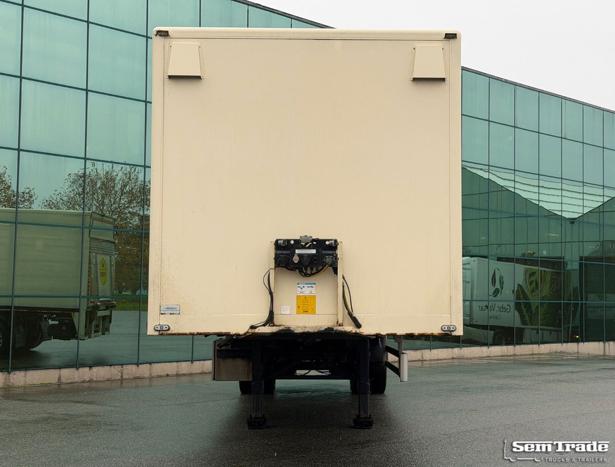 Semi-reboque furgão Pacton TBD 122 Tail Lift Steering Axle 1075x250x230 Inside NL City Trailer Nieuwe APK NEW TUV: foto 8