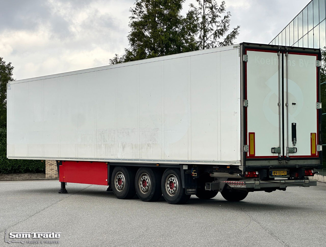 Schmitz Cargobull SCBS3B Schmitz Cooling Lift Axle Dhollandia Tail Lift NL-Trailer - Semi-reboque frigorífico: foto 3 Schmitz Cargobull SCBS3B Schmitz Cooling Lift Axle Dhollandia Tail Lift NL-Trailer - Semi-reboque frigorífico: foto 3