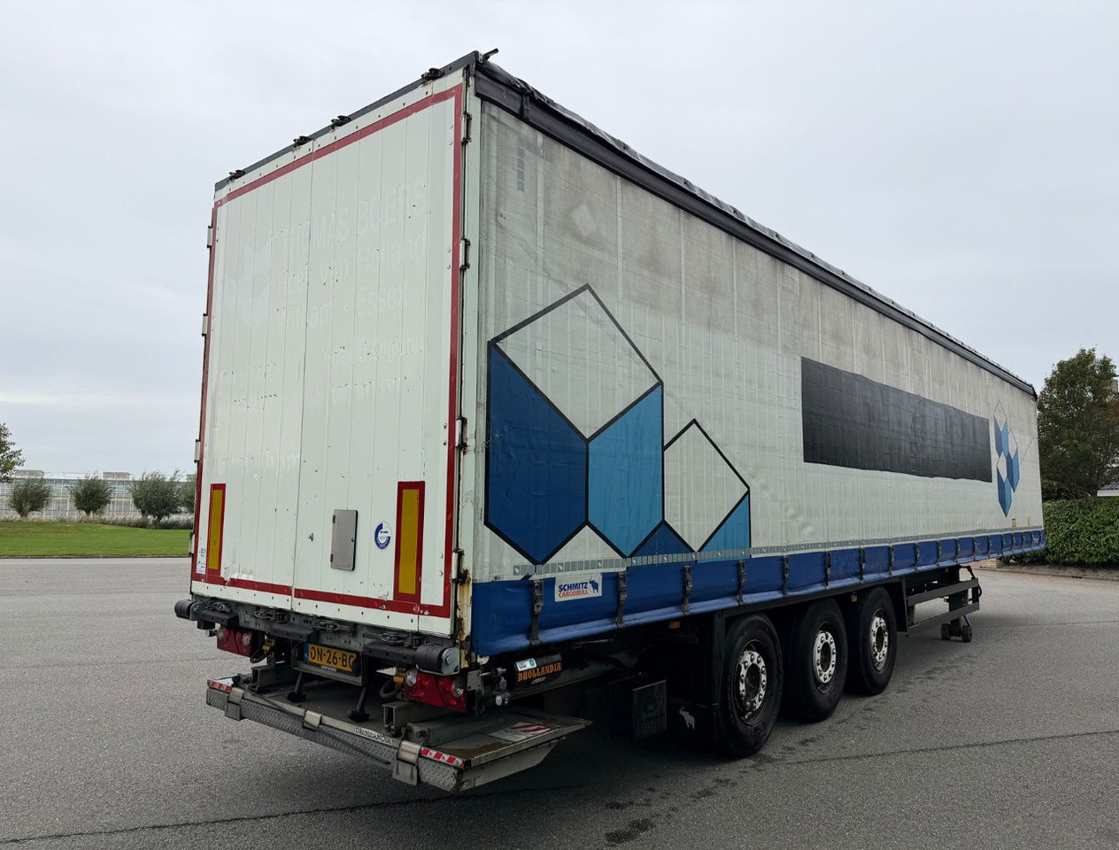 Schmitz Cargobull SCBS3T Disc Brakes Galvanised Chassis 2.000 KG Lift NL Trailer - Semi-reboque de lona: foto 4 Schmitz Cargobull SCBS3T Disc Brakes Galvanised Chassis 2.000 KG Lift NL Trailer - Semi-reboque de lona: foto 4