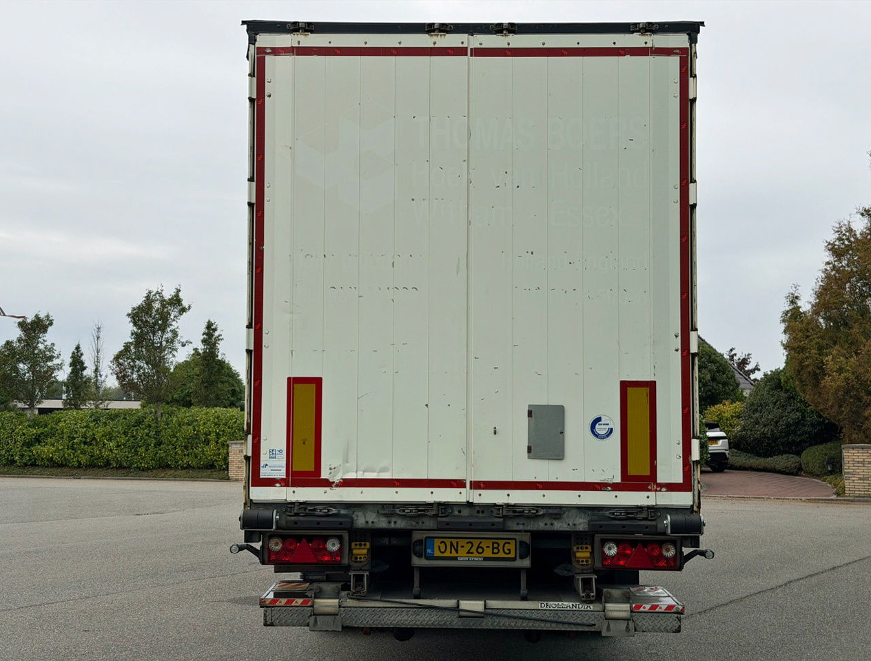 Schmitz Cargobull SCBS3T Disc Brakes Galvanised Chassis 2.000 KG Lift NL Trailer - Semi-reboque de lona: foto 3 Schmitz Cargobull SCBS3T Disc Brakes Galvanised Chassis 2.000 KG Lift NL Trailer - Semi-reboque de lona: foto 3