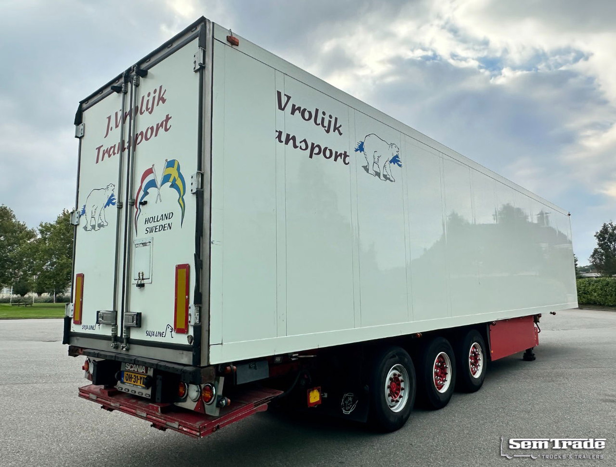 Schmitz Cargobull SKO 24 Carrier Maxima 1300 Flower Wide 2X Lift Axle - Semi-reboque frigorífico: foto 5 Schmitz Cargobull SKO 24 Carrier Maxima 1300 Flower Wide 2X Lift Axle - Semi-reboque frigorífico: foto 5