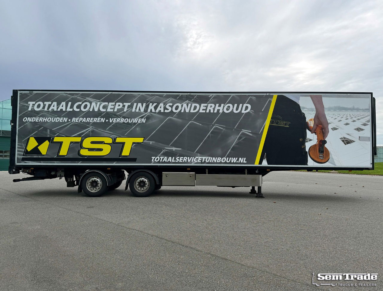 System Trailer Thermo King Tail Lift Steering Axle Lift Axle 1358x248x275 Inside NL-Trailer - Semi-reboque frigorífico: foto 5 System Trailer Thermo King Tail Lift Steering Axle Lift Axle 1358x248x275 Inside NL-Trailer - Semi-reboque frigorífico: foto 5