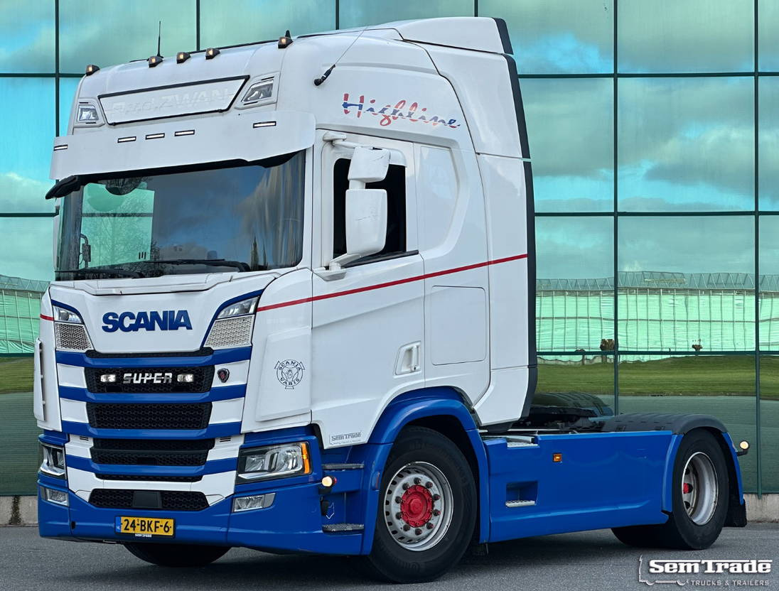 Tractor Scania R450 Highline Euro 6 Full AIR Reatarder 2X Tanks Holland-Truck: foto 1