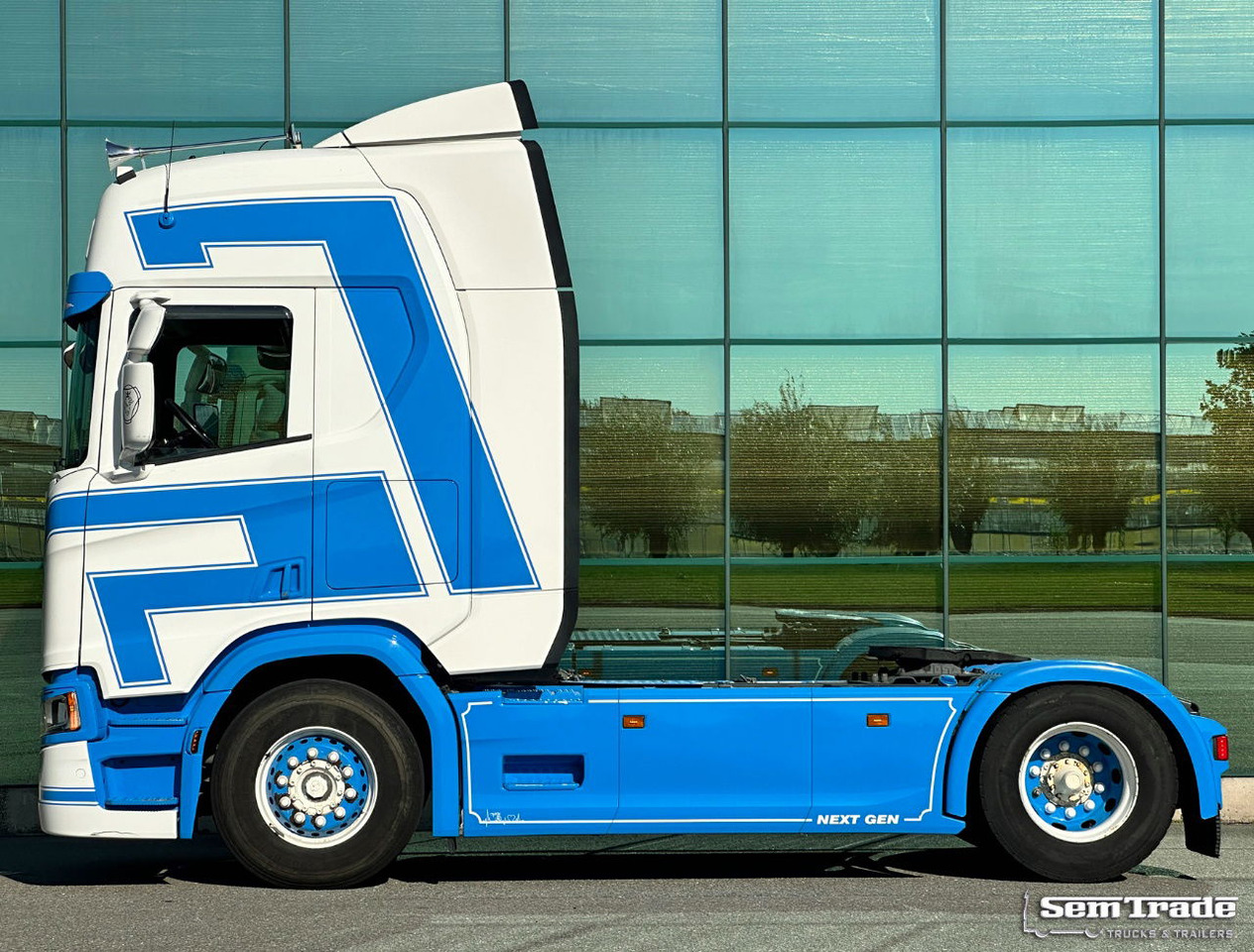 Scania R450 NGS Full AIR Retarder Full Spoiler 2X Tanks Super Condition Belgium-Truck - Tractor: foto 2 Scania R450 NGS Full AIR Retarder Full Spoiler 2X Tanks Super Condition Belgium-Truck - Tractor: foto 2
