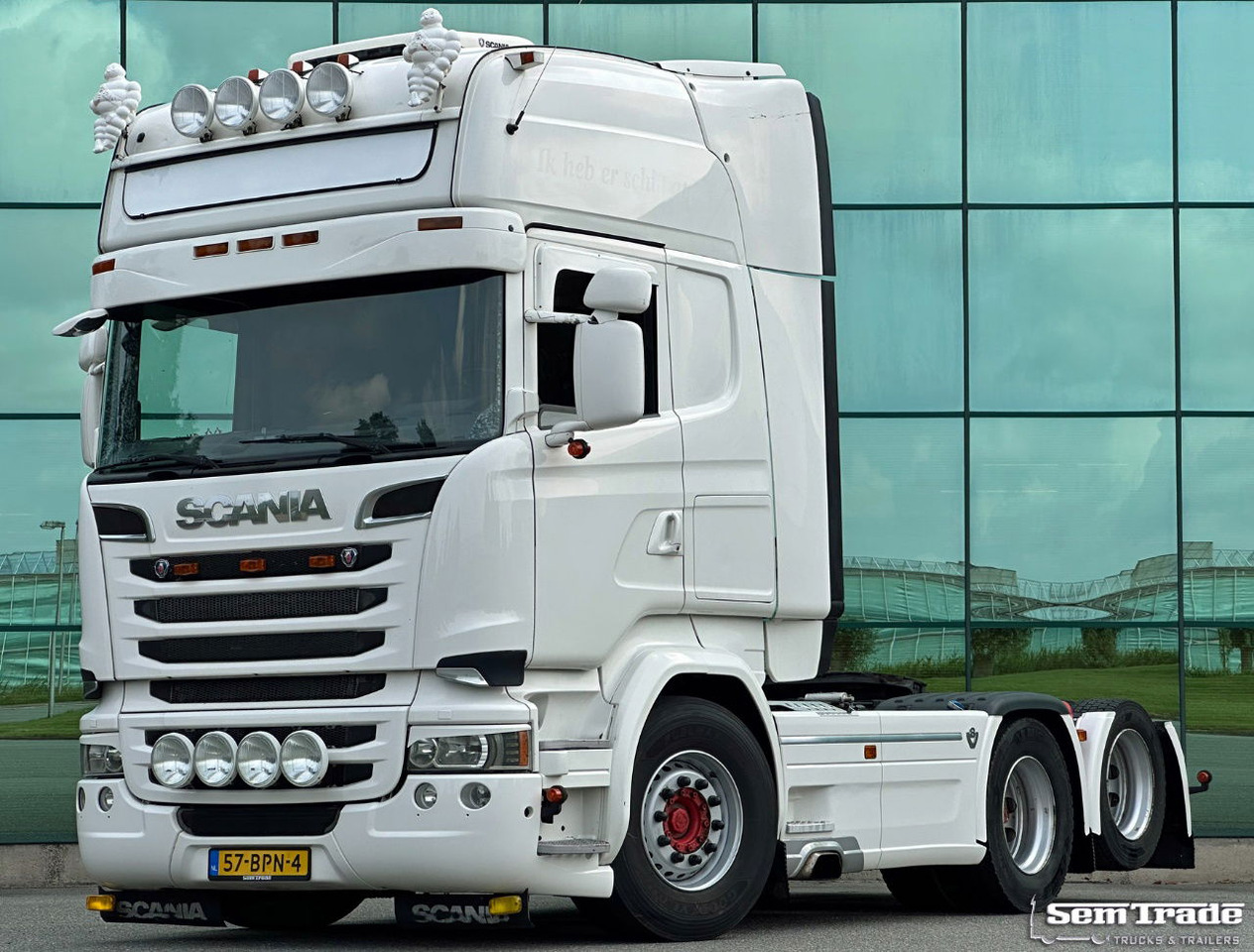 Scania R580 V8 Euro 6 Retarder Full Options Special Interior Super Condition - Tractor: foto 1 Scania R580 V8 Euro 6 Retarder Full Options Special Interior Super Condition - Tractor: foto 1