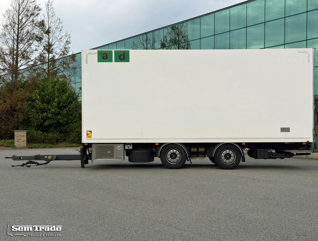 Van Weel VW 18000 VW EBO Isolated BOX TRS Cooling Tail Lift NL-Trailer - Reboque isotérmico: foto 2 Van Weel VW 18000 VW EBO Isolated BOX TRS Cooling Tail Lift NL-Trailer - Reboque isotérmico: foto 2
