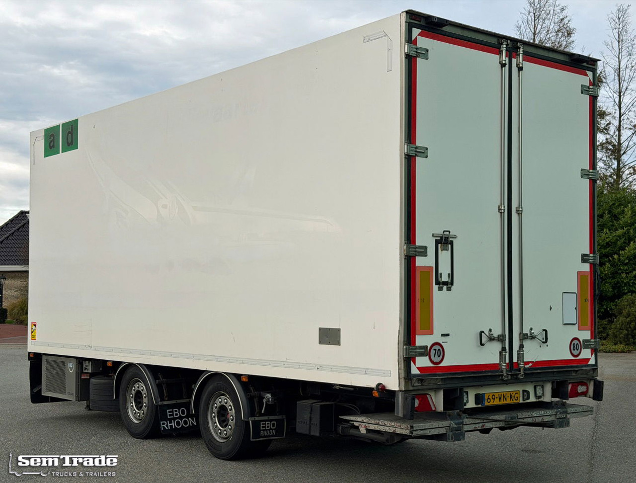 Van Weel VW 18000 VW EBO Isolated BOX TRS Cooling Tail Lift NL-Trailer - Reboque isotérmico: foto 3 Van Weel VW 18000 VW EBO Isolated BOX TRS Cooling Tail Lift NL-Trailer - Reboque isotérmico: foto 3