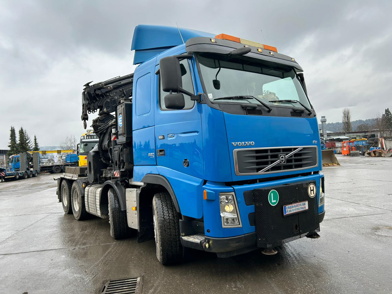 Volvo 520 FH + Effer 1550/8S - Grua para camião: foto 2 Volvo 520 FH + Effer 1550/8S - Grua para camião: foto 2