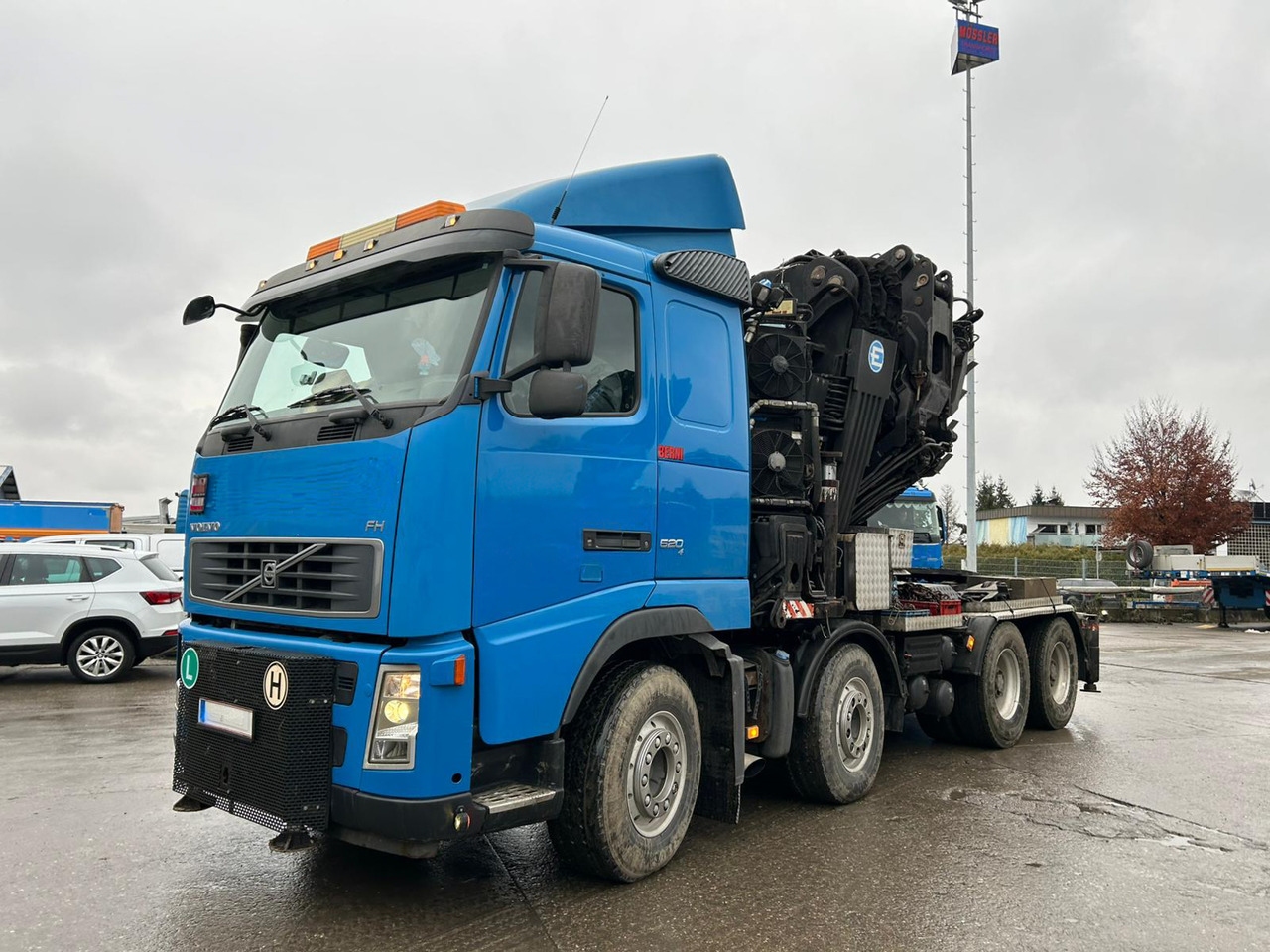 Volvo 520 FH + Effer 1550/8S - Grua para camião: foto 1 Volvo 520 FH + Effer 1550/8S - Grua para camião: foto 1
