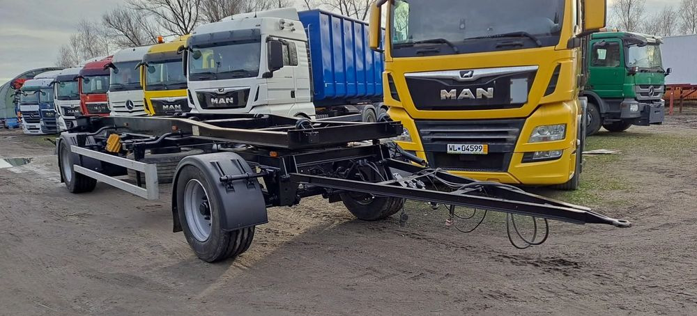Huffermann Przyczepa na wózku HAR 1870 do hakowca - Reboque ampliroll/ Multibenne: foto 2 Huffermann Przyczepa na wózku HAR 1870 do hakowca - Reboque ampliroll/ Multibenne: foto 2